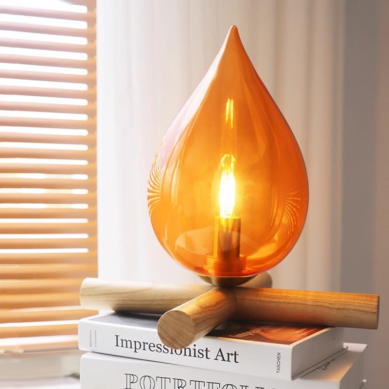 Fire Atmosphere Bedroom Bed Gift Desktop Decoration Desktop Lamp Home Decor Gym From House