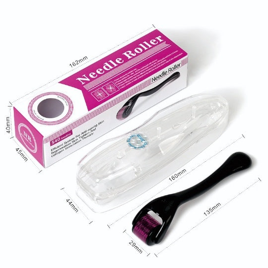 Derma Roller For Hair Beard 540 Titanium Microneedle For Men Men dealsniper-net