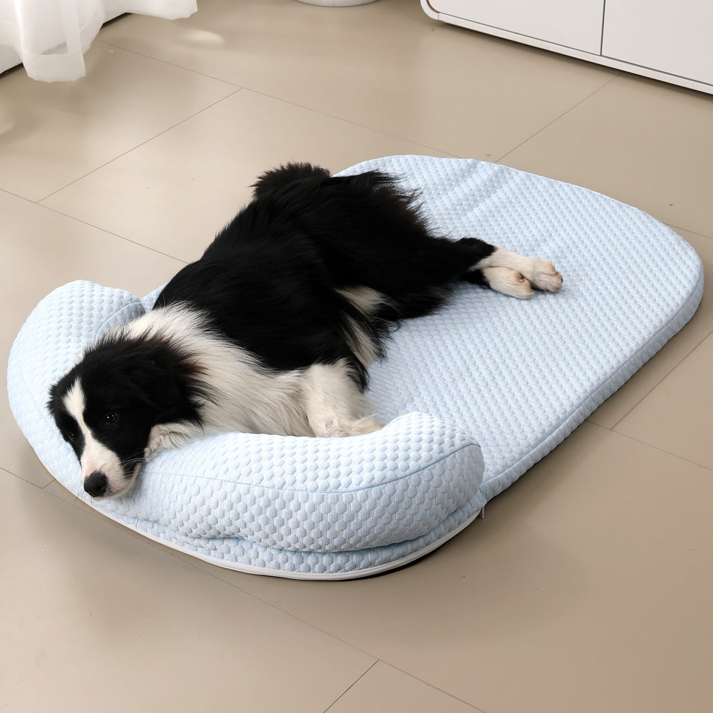 Pet Cooling Mat Kennel Summer Ice Peas Pet Mat Pets Gym From House