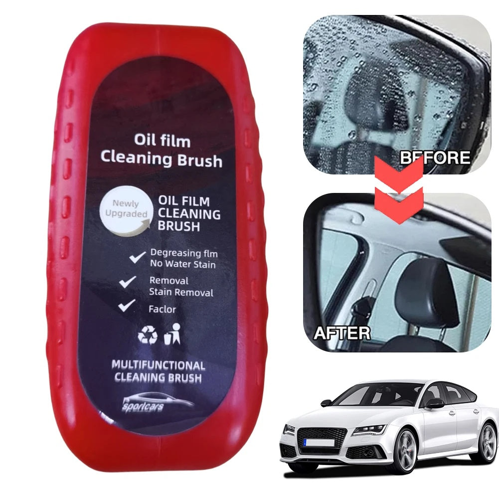 Automotive Oil Film Cleaning Brush Windshield Car Glass Vehicle Gym From House