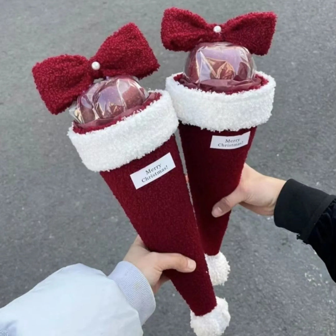 Christmas Gift Christmas Eve Single Bow Christmas Eve Fruit Bouquet Holidays dealsniper-net