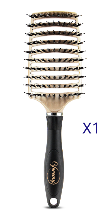 Hairbrush Anti Klit Brushy Haarborstel Women Detangler Hair Brush Bristle Nylon Scalp Massage Tangle Teaser Hair Brush Comb