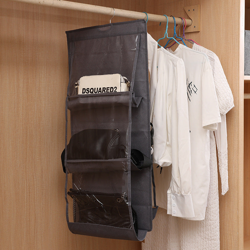 Home Storage Hierarchical Bag Hanging Rack House dealsniper-net Gray 117 X32x35