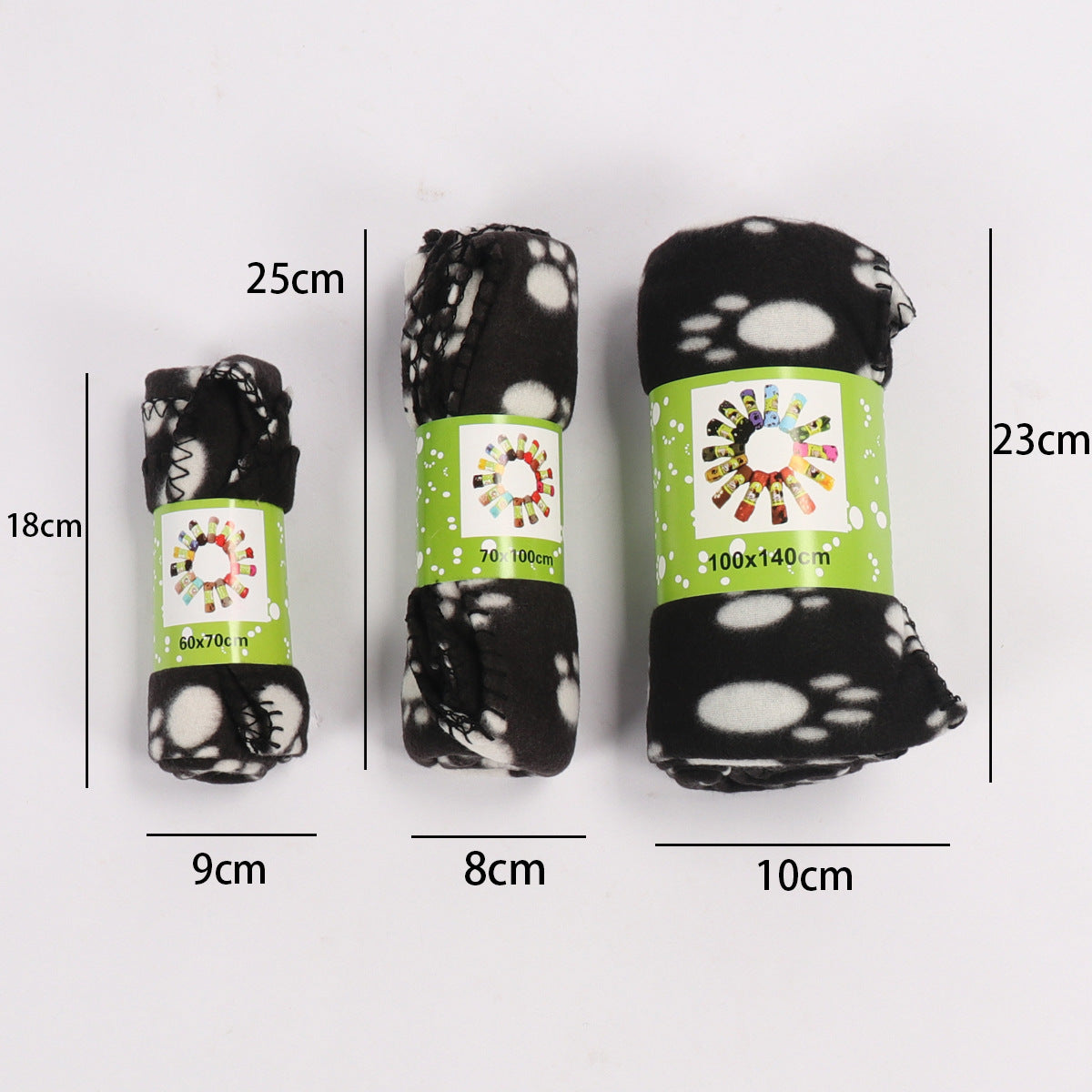 Dog Double-sided Fleece Blanket Warm Pet Blanket Pets Gym From House