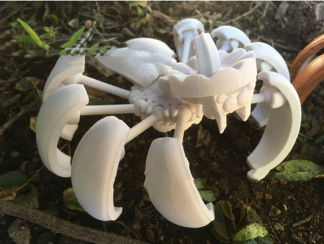 Halloween Pumpkin Spider Toy Holidays DealSniper.net White Not Assembled