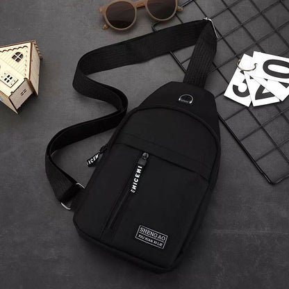 Mens Sling Bag Cross Body Handbag Chest Bag Shoulder Pack Outdoor DealSniper.net
