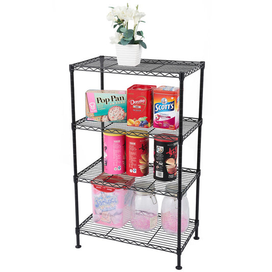 Four Layer Metal Household Shelf Adjustable House DealSniper.net