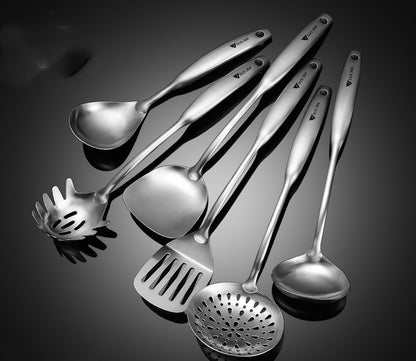 Cooking Shovel Spoon Spatula Frying Shovel Colander Gift Set Kitchen DealSniper.net