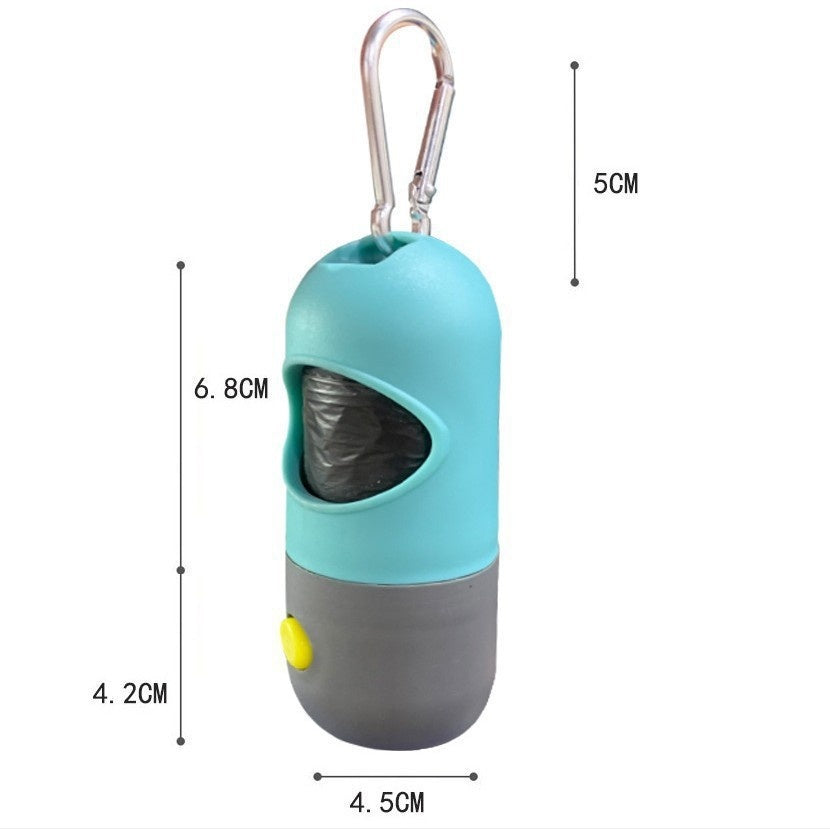 Led Light Pet Waste Bag Dispenser For Dogs