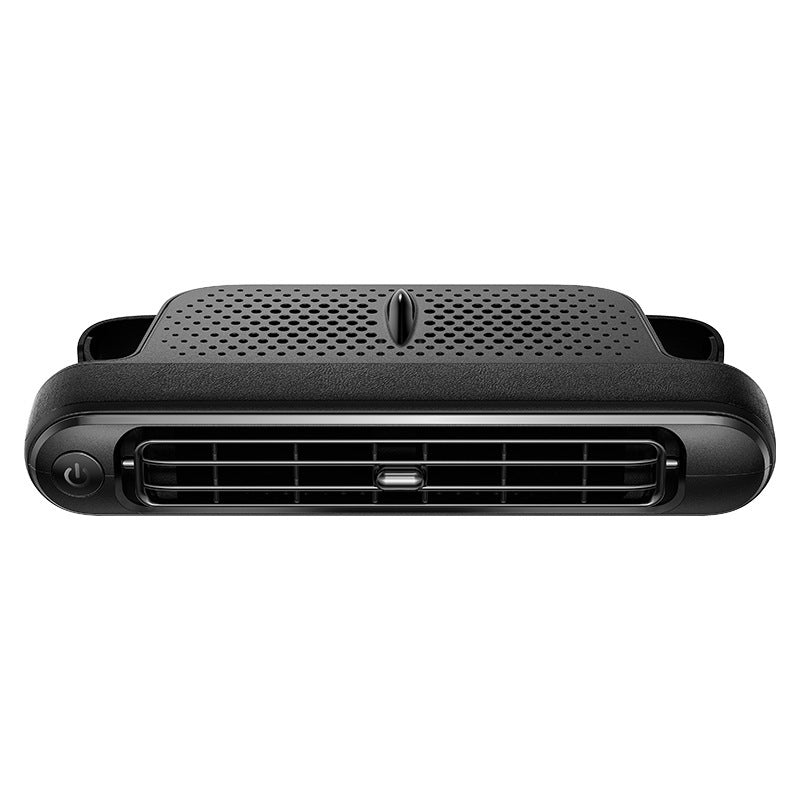 Car Turbine Fan Rear Seat USB Small Fan Vehicle DealSniper.net CF04 Black