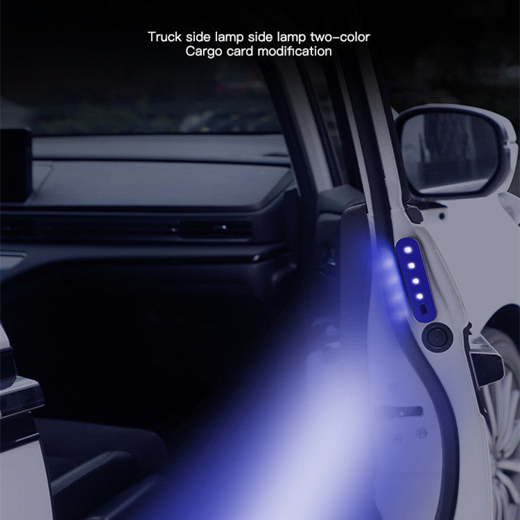 Car Door Induction Lamp Magnetic Adsorption Courtesy Vehicle dealsniper-net