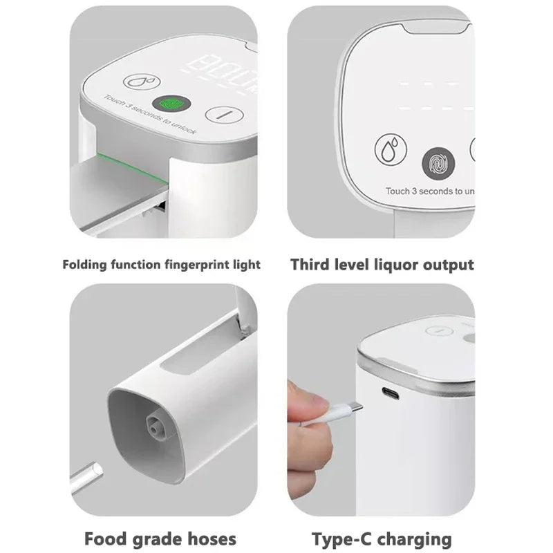Fingerprint Child Lock Touch Screen Digital Display Kitchen DealSniper.net