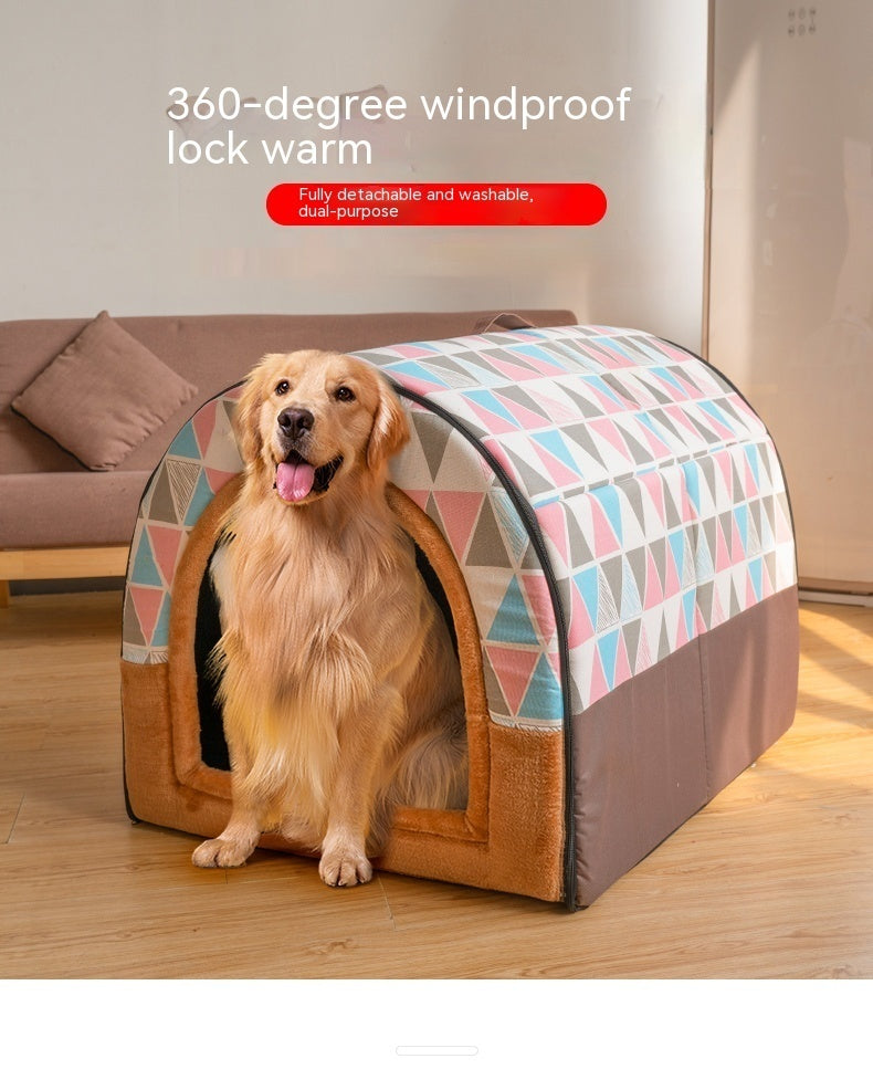 Large Dog House Type Pets Can Be Dismantled And Washed Pets DealSniper.net