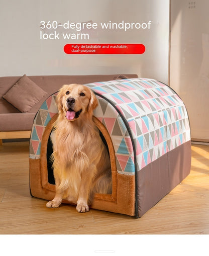 Large Dog House Type Pets Can Be Dismantled And Washed Pets DealSniper.net