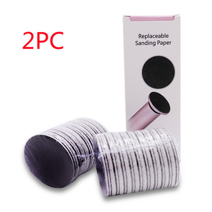 Electric Foot Callus Remover Foot Care File Heels Dead Skin Beauty Gym From House 100 degree frosted sheet 2PC No