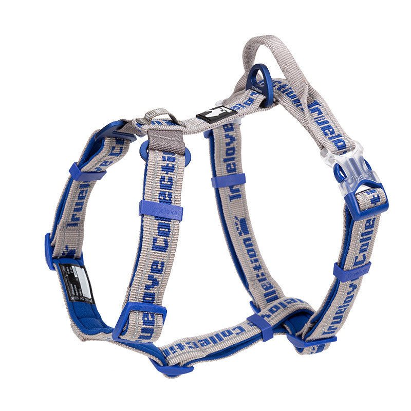 Dog Breast Strap Pet Products Leash Pets DealSniper.net Blue L