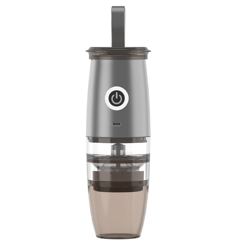 Small Coffee Machine Portable Coffee Bean Grinder Kitchen dealsniper-net White Deluxe Edition USB