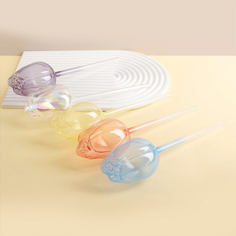 Pink Tulip Plant Watering Balls Suitable For Indoor And Outdoor Plants Garden Gym From House