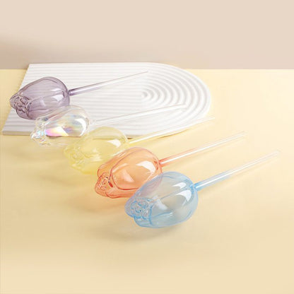 Pink Tulip Plant Watering Balls Suitable For Indoor And Outdoor Plants Garden Gym From House