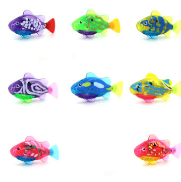 Cat Interactive Electric Fish Water Toy For Indoor Play Swimming Pets dealsniper-net Set 1PC