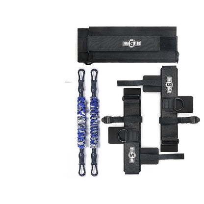 Vertical Trainer Leg Strength Resistance Bands Exercise Sports DealSniper.net Blue