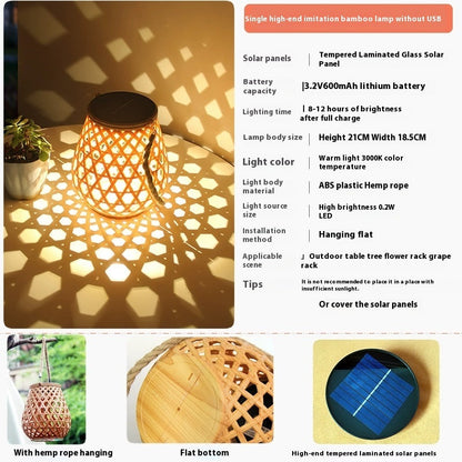Outdoor Solar Lantern Lights Waterproof High Brightness Outdoor DealSniper.net Style 1