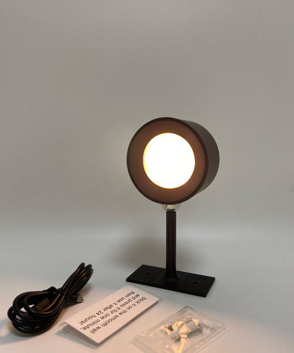 New Punch-free Touch Lamp House Gym From House Round black with short rod Touch style 2700k to 4000k to 5700k