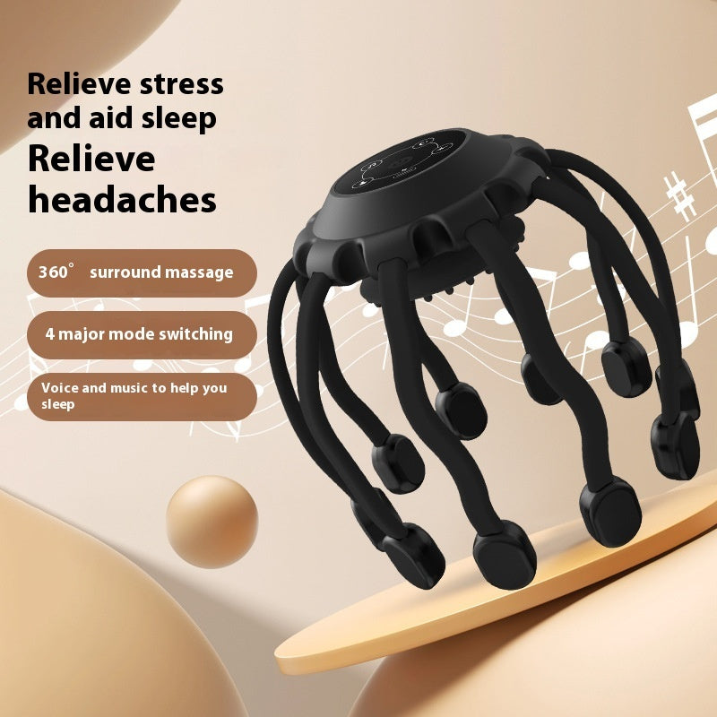 Ten Claw Fish Head Massager Intelligent Bluetooth Health DealSniper.net