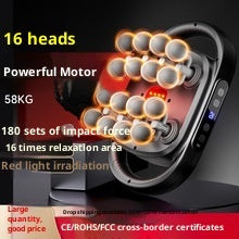 Muscle Relaxation Massager Multi-head Massage Gun Deep Tissue Health Gym From House