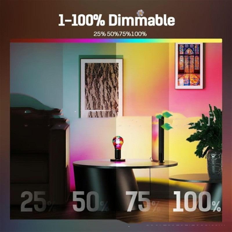 Colored Glass LED Bulb Energy Saving And Environmental Protection Home Decor DealSniper.net