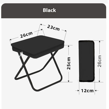 Camping Portable Pencil Bag Folding Stool Outdoor DealSniper.net