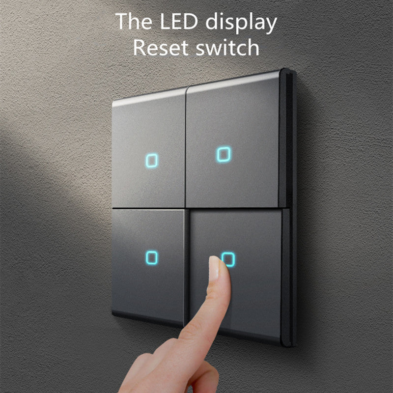 Socket Panel Porous Light Luxury Household Luminous Indicator House dealsniper-net