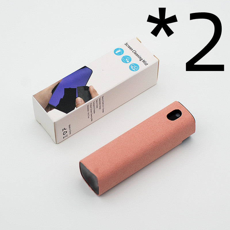 Mobile Phone Screen Cleaner Artifact Storage Integrated Electronics DealSniper.net 2pcs Pink Without shell