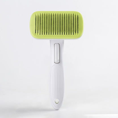 New Style Pet Hair Removal Comb Pets Gym From House Green A