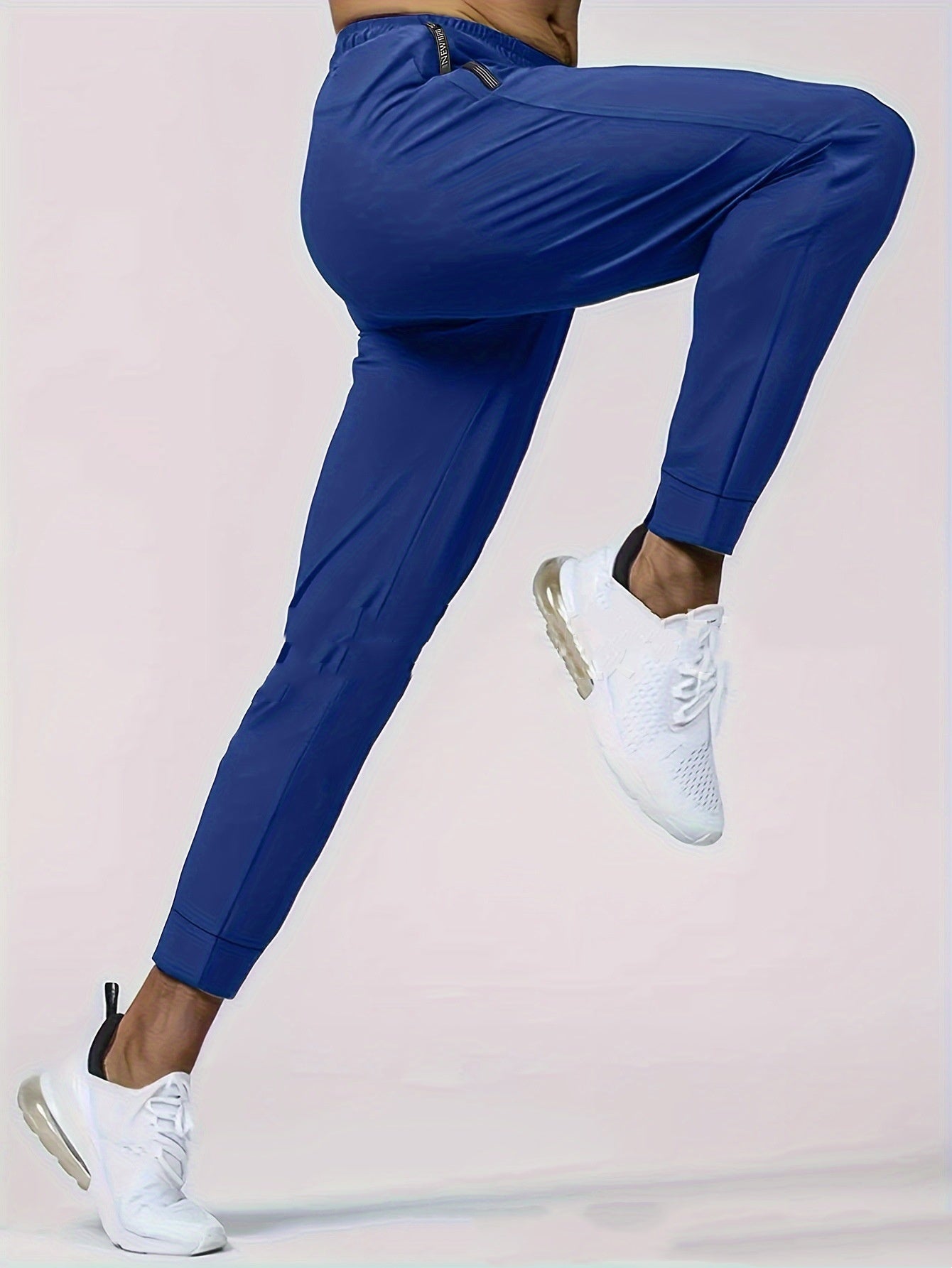 Men's Jogging Sports Pants Yoga Gym Training Men Gym From House Blue 2XL