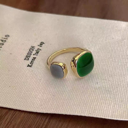 Women's Ring With High-End & Unique Design Cold Minimalist Style Women Gym From House Style 5 1pcs