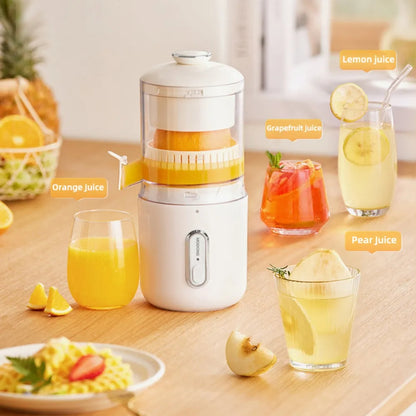 Electric Juicer Steel Orange Lemon Blender USB Portable Kitchen dealsniper-net