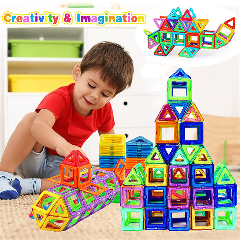 Magnetic Building Blocks DIY Magnets Toys For Kids Designer Construction Set Gifts For Children Toys Kids dealsniper-net