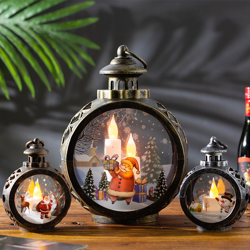 Christmas Decorations Retro Night Light Luminous Gift Holidays DealSniper.net
