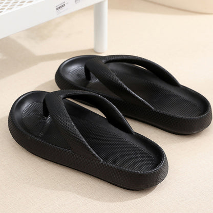 Clip Toe Shoes Eva Non-Slip Slippers Soft Sole Flip Flops Women dealsniper-net