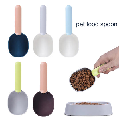 Pet Food Scoop With Ergonomic Bag Clip Handle Pets Gym From House