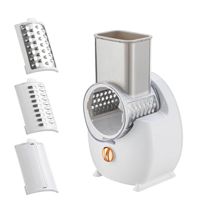 Electric Vegetable Slicer Multifunctional Potato Carrot Cutter Kitchen Gym From House