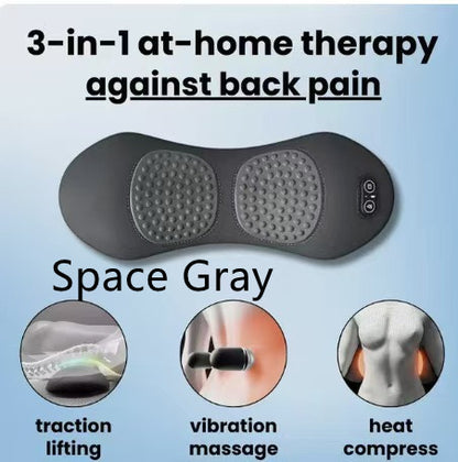 Bed For Sleep Waist Support Lumbar Support Pillow Health DealSniper.net Space Gray English version USB