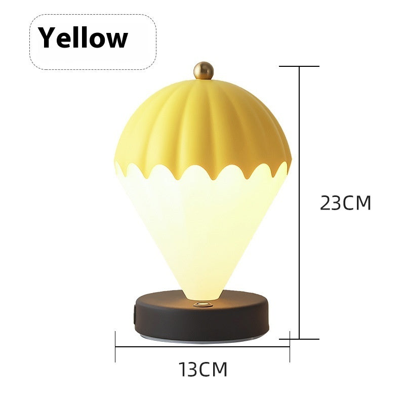 Hot Air Balloon Light Bedroom Bedside Decoration Table Lamp Home Decor DealSniper.net With Charger Yellow