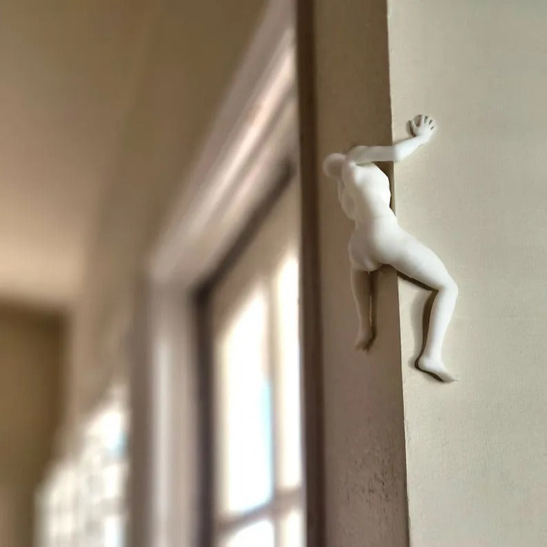 Unique Climber Sculpture Wall Decor Climber Wall Decoration Home Decor DealSniper.net
