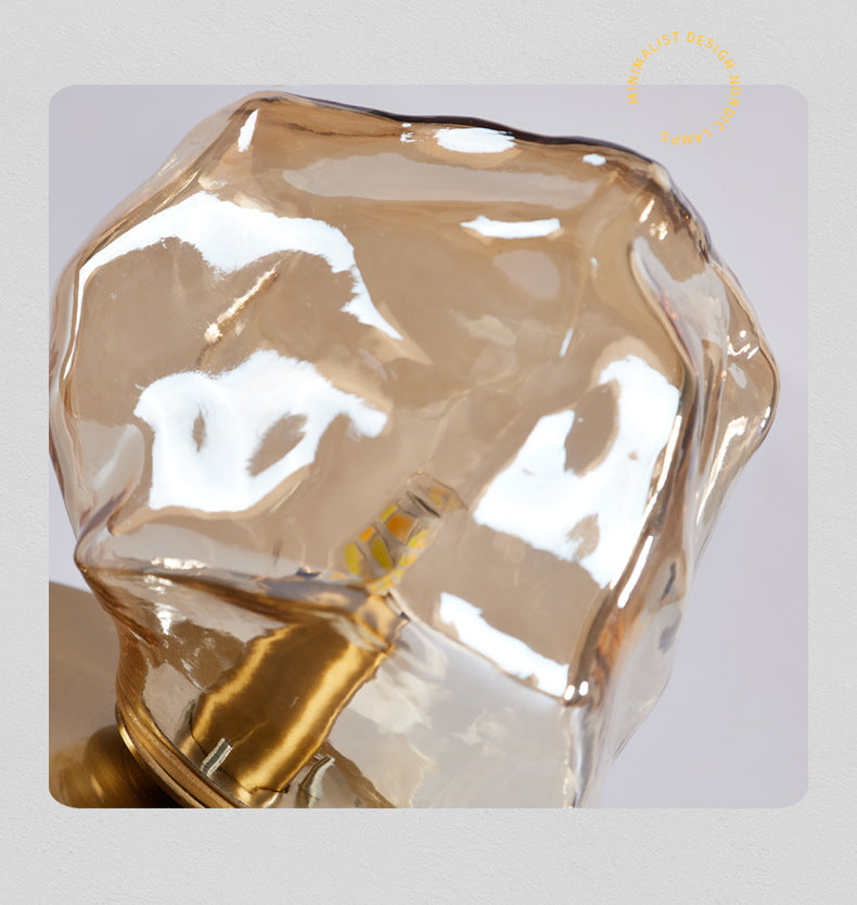 Ice Table Lamp Bedside Decoration Small Night Light Home Decor Gym From House