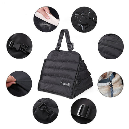 Pet Car Bag Car Front And Rear Seat Dog Car Pad Multi-functional Pets Gym From House