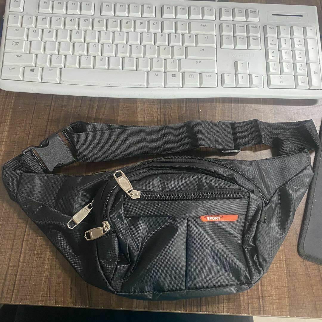 Waist Bag Fanny Pack For Men Women Hip Belt Bum Pouch Sport Travel Purse Unisex Men DealSniper.net