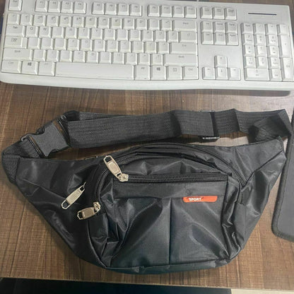 Waist Bag Fanny Pack For Men Women Hip Belt Bum Pouch Sport Travel Purse Unisex Men DealSniper.net