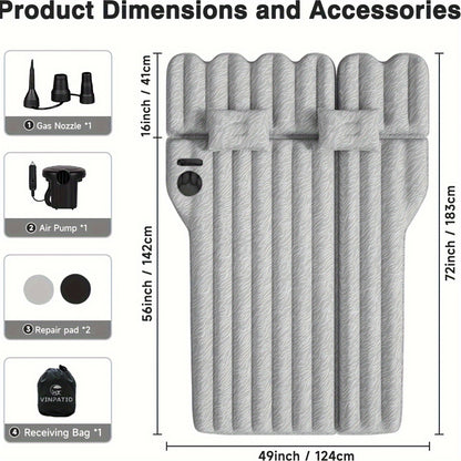 Air Mattress For SUV, Inflatable Car Air Mattress For Camping